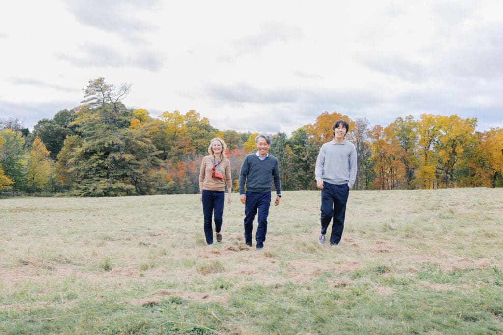 Boston portrait session in  Maudslay Estate Park with coordinated outfit