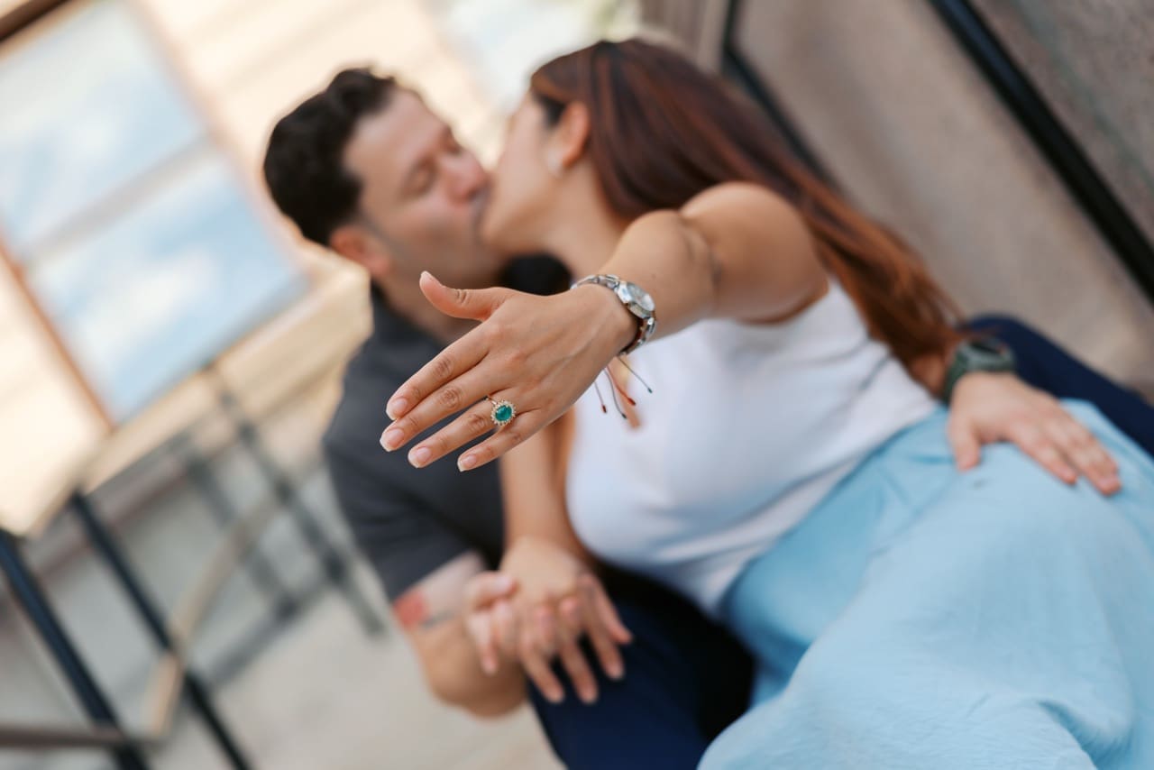 Engagement Session with natural light